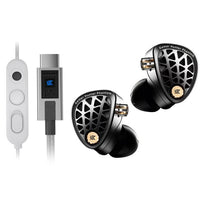 KZ Phantom Hi-Fi-Gaming-Kopfhörer mit 1,2 m Kabellänge, 3.5mm Standard, 3.5mm With Mic, Type-C Sound Card