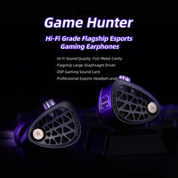 KZ Phantom Hi-Fi-Gaming-Kopfhörer mit 1,2 m Kabellänge, 3.5mm Standard, 3.5mm With Mic, Type-C Sound Card