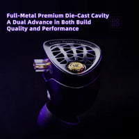 KZ Phantom Hi-Fi-Gaming-Kopfhörer mit 1,2 m Kabellänge, 3.5mm Standard, 3.5mm With Mic, Type-C Sound Card