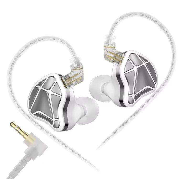 KZ Axas FPS 1,2 m kabelgebundene Gaming-Kopfhörer, 3.5mm Standard White, 3.5mm With Mic White, Type-C Sound Card White, 3.5mm Standard Black, 3.5mm With Mic Black, Type-C Sound Card Black