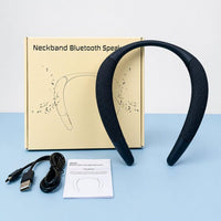 Kabelloser Bluetooth-Lautsprecher im Nackenbügel-Design, tragbarer Lautsprecher für Outdoor-Sportarten wie Laufen