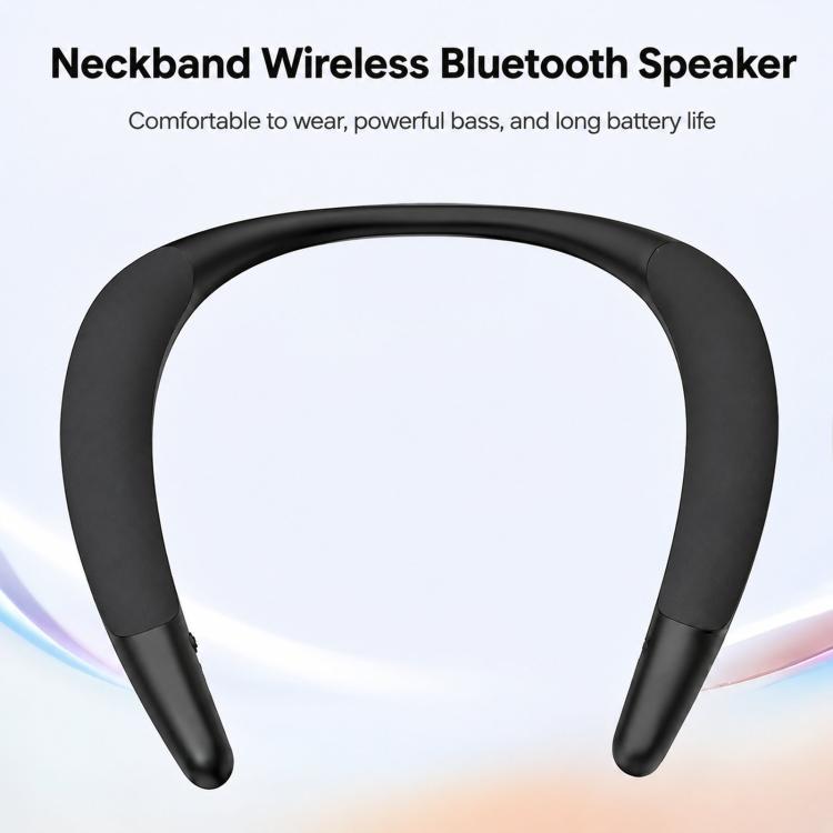 Kabelloser Bluetooth-Lautsprecher im Nackenbügel-Design, tragbarer Lautsprecher für Outdoor-Sportarten wie Laufen