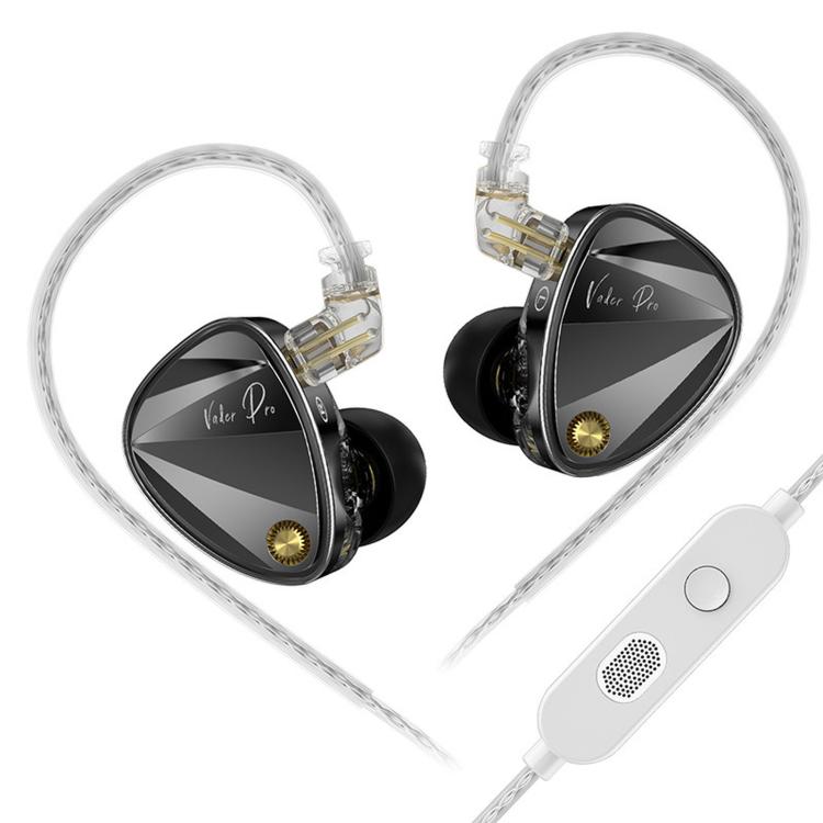 KZ Vader Pro HiFi Bass 6-Treiber Dynamische Musik In-Ear-Kopfhörer mit 1,2 m Kabellänge, HM Curve Standard, HM Curve With Mic, Bass Enhanced Standard, Bass Enhanced With Mic, HM Curve With Mic Type-C, Bass Enhanced With Mic Type-C