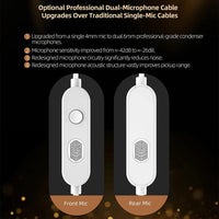 KZ Vader Pro HiFi Bass 6-Treiber Dynamische Musik In-Ear-Kopfhörer mit 1,2 m Kabellänge, HM Curve Standard, HM Curve With Mic, Bass Enhanced Standard, Bass Enhanced With Mic, HM Curve With Mic Type-C, Bass Enhanced With Mic Type-C