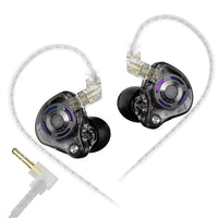 KZ-Gale HiFi 1,2 m Kabelgebundene Gaming-Kopfhörer, Black Standard 3.5mm, Black With Mic 3.5mm, White Standard 3.5mm, White With Mic 3.5mm, Black M2 Cable Sound Card Type-C, White M2 Cable Sound Card Type-C