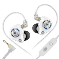 KZ-Gale HiFi 1,2 m Kabelgebundene Gaming-Kopfhörer, Black Standard 3.5mm, Black With Mic 3.5mm, White Standard 3.5mm, White With Mic 3.5mm, Black M2 Cable Sound Card Type-C, White M2 Cable Sound Card Type-C
