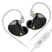 KZ-AM16 Kabelgebundene Ohrhörer mit dedizierten Tieftontreibern für Musik, Gaming und Hi-Fi (1,2 m), Balanced Standard 3.5mm, Balanced With Mic 3.5mm, Bass Enhanced Standard 3.5mm, Bass Enhanced With Mic 3.5mm, Balanced With Mic Type-C                 ...
