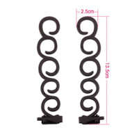 Elegance Hair Braider Flower Magic Haarspange Queue Twist Zopf Frisur Styling-Zubehör, Größe: 13,5 x 2,5 cm