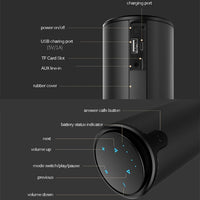 ZEALOT S8 3D-Stereo-Bluetooth-Lautsprecher, kabellose Subwoofer-Säule, tragbar, Touch-Steuerung, AUX-TF-Kartenwiedergabe, Freisprecheinrichtung mit Mikrofon