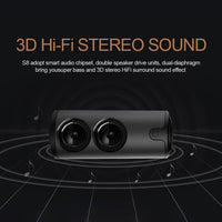 ZEALOT S8 3D-Stereo-Bluetooth-Lautsprecher, kabellose Subwoofer-Säule, tragbar, Touch-Steuerung, AUX-TF-Kartenwiedergabe, Freisprecheinrichtung mit Mikrofon