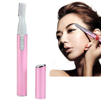 2 PCS Tragbarer elektrischer Augenbrauen-Gesichtshaarschneider Micro Precision Removal Clipper Rasierer Gesichtspflege Rasiertrimmer