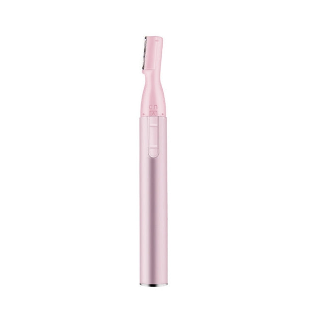 2 PCS Tragbarer elektrischer Augenbrauen-Gesichtshaarschneider Micro Precision Removal Clipper Rasierer Gesichtspflege Rasiertrimmer