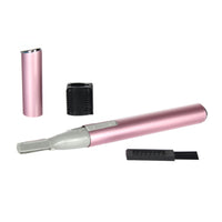 2 PCS Tragbarer elektrischer Augenbrauen-Gesichtshaarschneider Micro Precision Removal Clipper Rasierer Gesichtspflege Rasiertrimmer