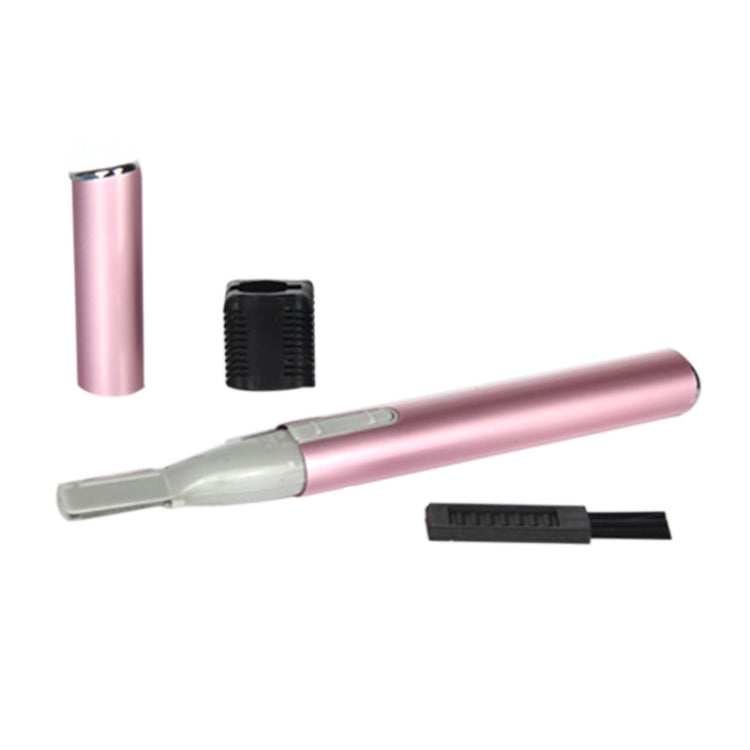 2 PCS Tragbarer elektrischer Augenbrauen-Gesichtshaarschneider Micro Precision Removal Clipper Rasierer Gesichtspflege Rasiertrimmer