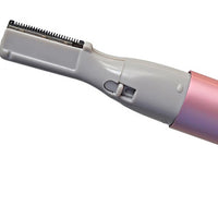 2 PCS Tragbarer elektrischer Augenbrauen-Gesichtshaarschneider Micro Precision Removal Clipper Rasierer Gesichtspflege Rasiertrimmer
