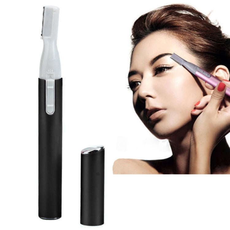2 PCS Tragbarer elektrischer Augenbrauen-Gesichtshaarschneider Micro Precision Removal Clipper Rasierer Gesichtspflege Rasiertrimmer