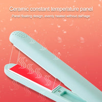 Mini Professional Hair Tools Glättende gewellte Reise-Glätteisen