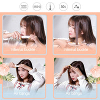 Mini Professional Hair Tools Glättende gewellte Reise-Glätteisen