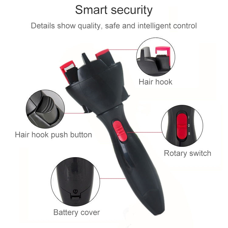 Professionelles, schnelles Styling, intelligente elektrische Zopfmaschine, Twist-Lockenstab