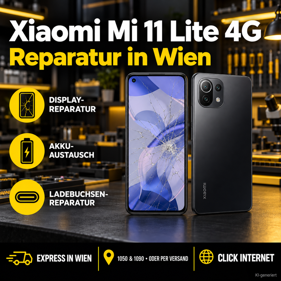 Xiaomi Mi 11 Lite 4G Reparatur Wien | Express Service & Versand