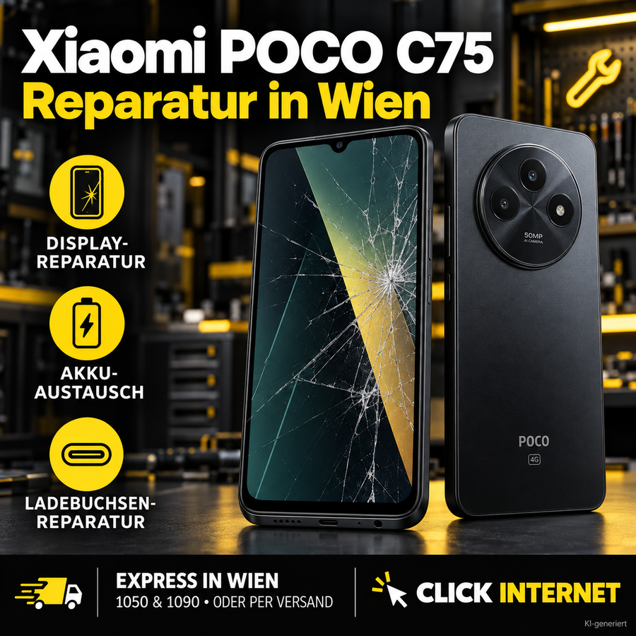 Xiaomi POCO C75 Reparatur Wien | Express Service & Versand
