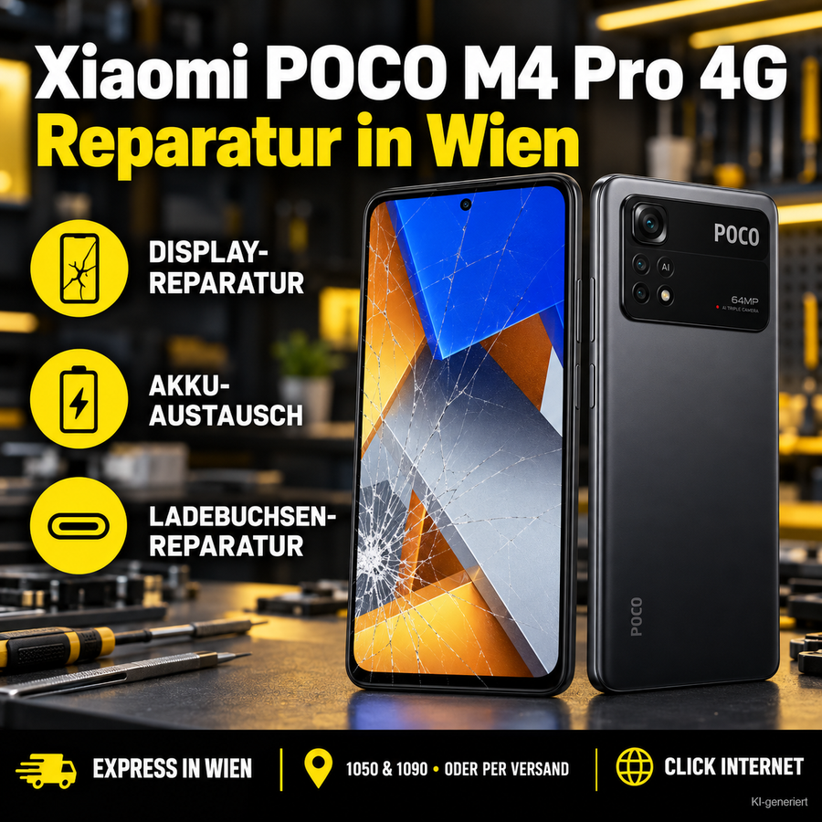 Xiaomi POCO M4 Pro 4G Reparatur Wien | Express Service & Versand
