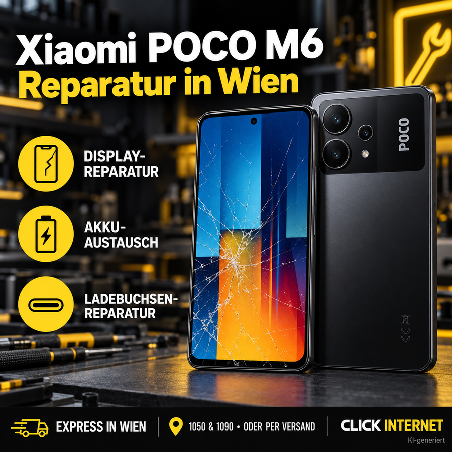 Xiaomi POCO M6 Reparatur Wien | Express Service & Versand