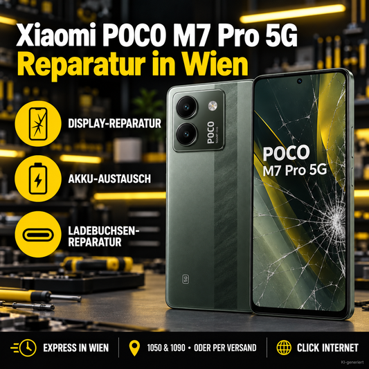 Xiaomi POCO M7 Pro 5G Reparatur Wien | Express Service & Versand