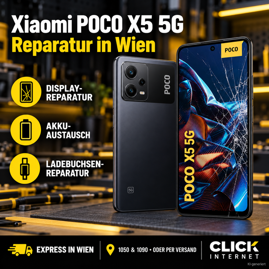 Xiaomi POCO X5 5G Reparatur Wien | Express Service & Versand