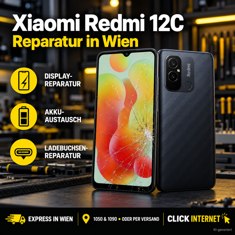 Xiaomi Redmi 12C Reparatur Wien | Express Service & Versand