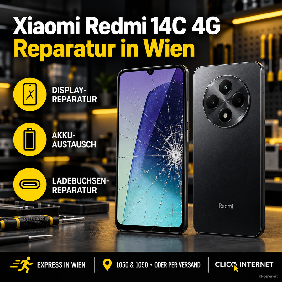 Xiaomi Redmi 14C 4G Reparatur Wien | Express Service & Versand