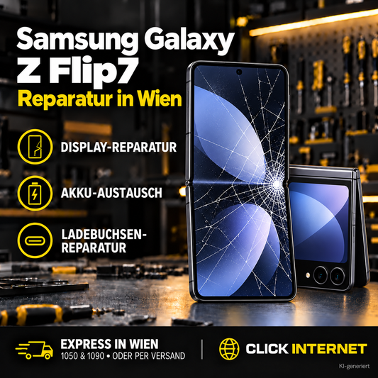 Samsung Galaxy Z Flip7 Reparatur Wien | Express Service & Versand