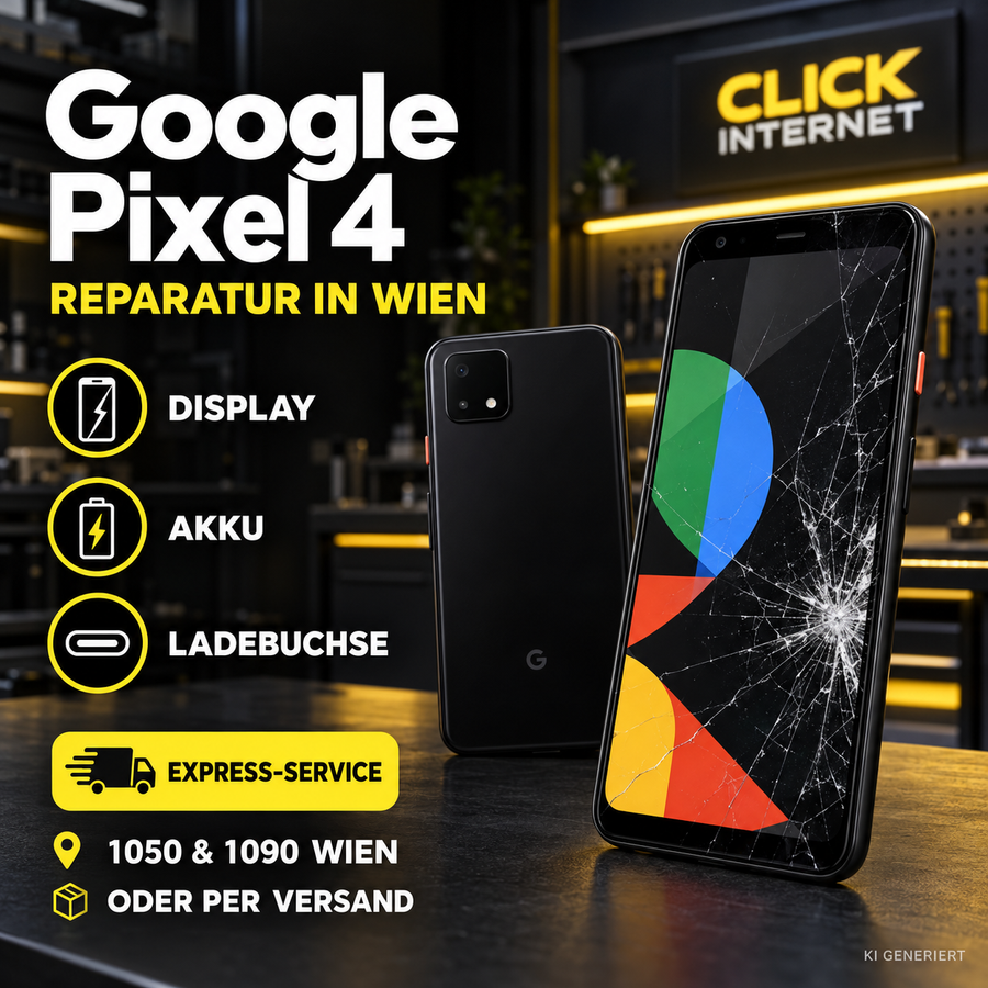 Google Pixel 4 Reparatur Wien | Express Service & Versand
