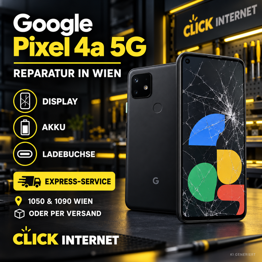 Google Pixel 4a 5G Reparatur Wien | Express Service & Versand