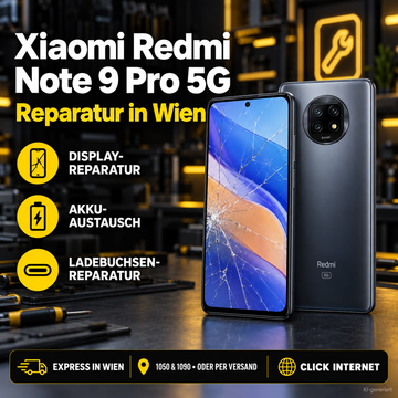 Xiaomi Redmi Note 9 Pro 5G Reparatur Wien
